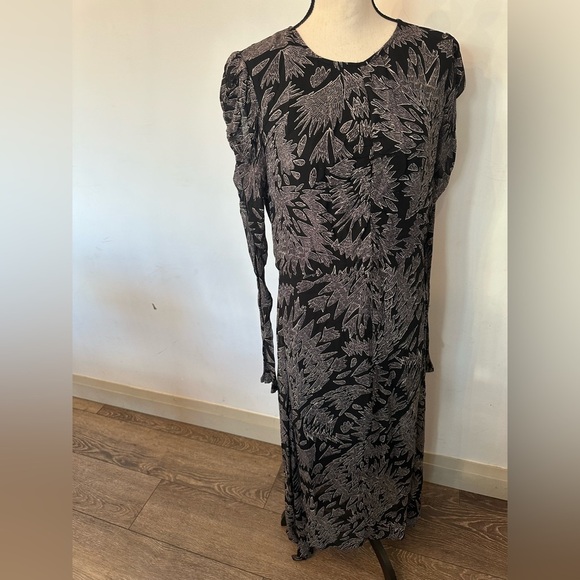 Part Two Copenhagen designer, maxi dress black NWT SZ 42 - Picture 2 of 8